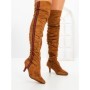 Cizme Dama cu Toc JM2136E CAMEL | ANNALISE