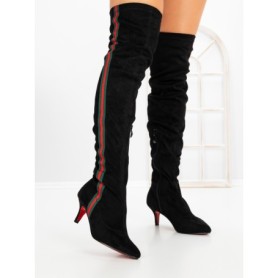 Cizme Dama cu Toc JM2136E NEGRO | ANNALISE