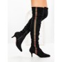 Cizme Dama cu Toc JM2136E NEGRO | ANNALISE