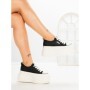 Pantofi Sport Dama cu Platforma 8668-16 BLACK | MEI
