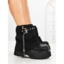 Ghete Dama cu Platforma 8796-16S BLACK | MEI