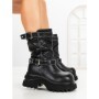 Ghete Dama cu Platforma 1899-18S BLACK | MEI