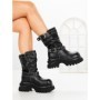 Ghete Dama cu Platforma 1899-18S BLACK | MEI