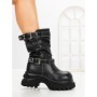 Ghete Dama cu Platforma 1899-18S BLACK | MEI