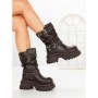 Ghete Dama cu Platforma 1899-18S BROWN | MEI