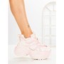 Pantofi Sport Dama cu Platforma 6668-3 PINK | MEI