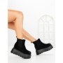 Ghete Dama cu Platforma 8556-2 BLACK | MEI