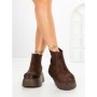 Ghete Dama cu Platforma 8556-2 BROWN | MEI