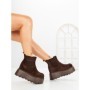 Ghete Dama cu Platforma 8556-2 BROWN | MEI