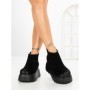 Ghete Dama cu Platforma 8556-3 BLACK | MEI