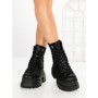 Ghete Dama cu Platforma 8505-3 BLACK | MEI