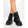 Ghete Dama cu Platforma 9566-21S BLACK | MEI