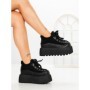 Ghete Dama cu Platforma 9018-1S BLACK | MEI