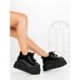 Ghete Dama cu Platforma 9018-1S BLACK | MEI