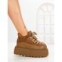 Ghete Dama cu Platforma 9018-1S YELLOW | MEI