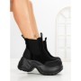 Ghete Dama cu Platforma 7780-30C BLACK | MEI