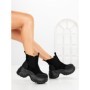 Ghete Dama cu Platforma 7780-30C BLACK | MEI