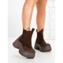 Ghete Dama cu Platforma 7780-30C BROWN | MEI