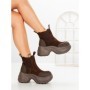 Ghete Dama cu Platforma 7780-30C BROWN | MEI
