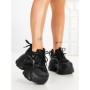 Pantofi Sport Dama cu Platforma 6166-273 BLACK | MEI