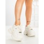 Pantofi Sport Dama cu Platforma 7917-116 WHITE | MEI