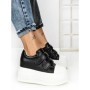 Pantofi Sport Dama cu Platforma 3621-5 BLACK | MEI
