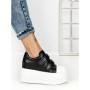 Pantofi Sport Dama cu Platforma 3621-5 BLACK | MEI