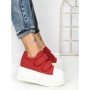 Pantofi Sport Dama cu Platforma 3621-5 RED | MEI