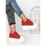 Pantofi Sport Dama cu Platforma 3621-5 RED | MEI