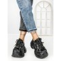 Pantofi Sport Dama cu Platforma 7917-129 BLACK | MEI
