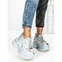 Pantofi Sport Dama cu Platforma 7917-129 BLUE | MEI