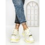 Pantofi Sport Dama cu Platforma 7917-129 YELLOW | MEI