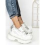 Pantofi Sport Dama cu Platforma 7917-129 SILVER | MEI
