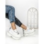 Pantofi Sport Dama cu Platforma 7917-129 SILVER | MEI