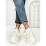 Pantofi Sport Dama cu Platforma 7917-278 WHITE | MEI