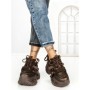 Pantofi Sport Dama cu Platforma 7917-278 BROWN | MEI