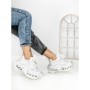 Pantofi Sport Dama cu Platforma 3607-1 WHITE | MEI