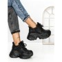 Pantofi Sport Dama cu Platforma 3605-8 BLACK | MEI