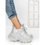 Pantofi Sport Dama cu Platforma 3605-8 GREY | MEI