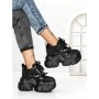 Pantofi Sport Dama cu Platforma 569-18 BLACK | MEI