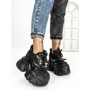 Pantofi Sport Dama cu Platforma 569-18 BLACK | MEI