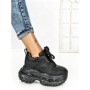 Pantofi Sport Dama cu Platforma 7917-121 BLACK | MEI