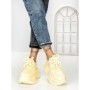 Pantofi Sport Dama cu Platforma 7917-121 YELLOW | MEI