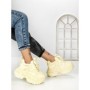 Pantofi Sport Dama cu Platforma 7917-121 YELLOW | MEI