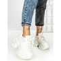Pantofi Sport Dama cu Platforma 7917-121 SILVER | MEI