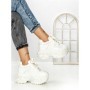 Pantofi Sport Dama cu Platforma 7917-121 SILVER | MEI