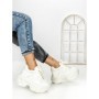 Pantofi Sport Dama cu Platforma 7917-121 SILVER | MEI