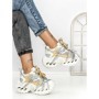 Pantofi Sport Dama cu Platforma 3616 YELLOW | MEI