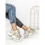 Pantofi Sport Dama cu Platforma 3616 YELLOW | MEI
