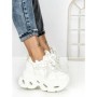 Pantofi Sport Dama cu Platforma 3606 WHITE | MEI